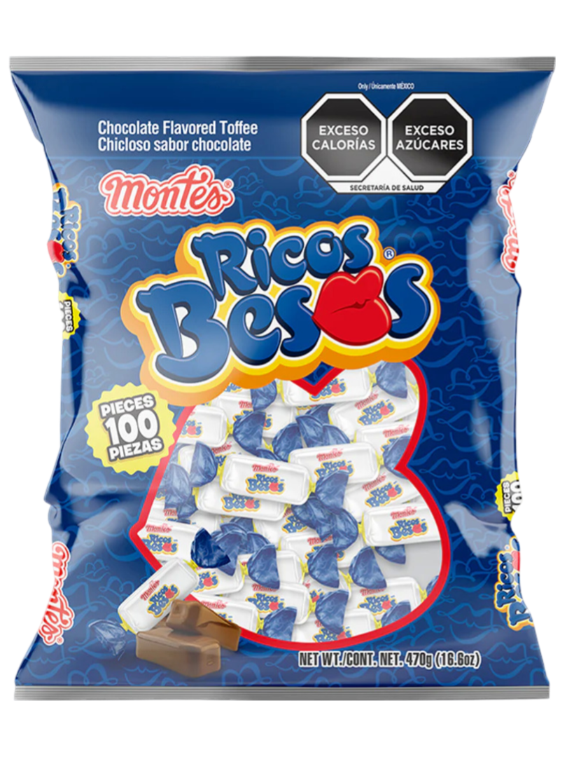 MONTES CAR RICOS BESOS 20/100P