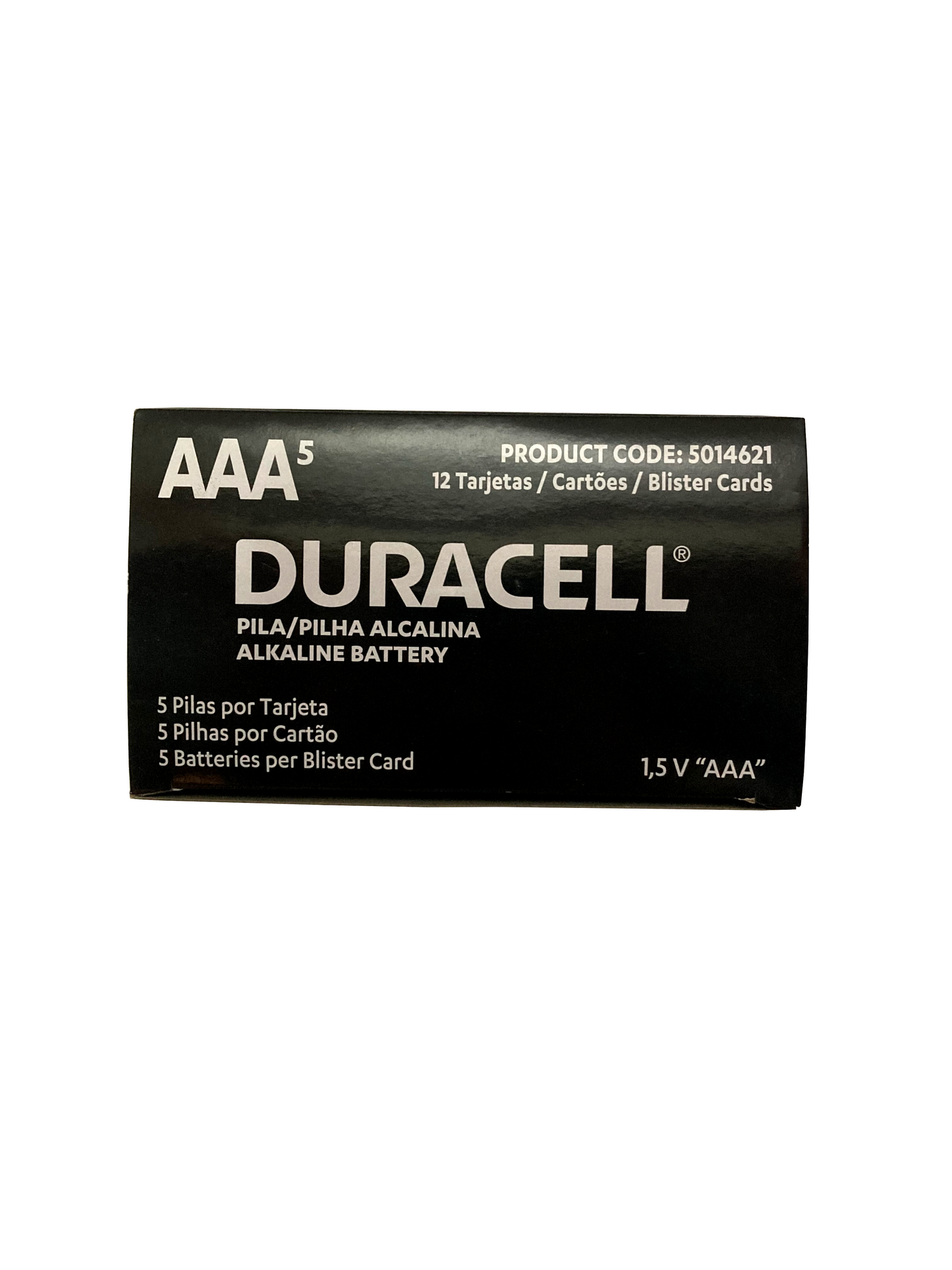 PILA DURACELL AAA 4/12/5 PZ/CJ