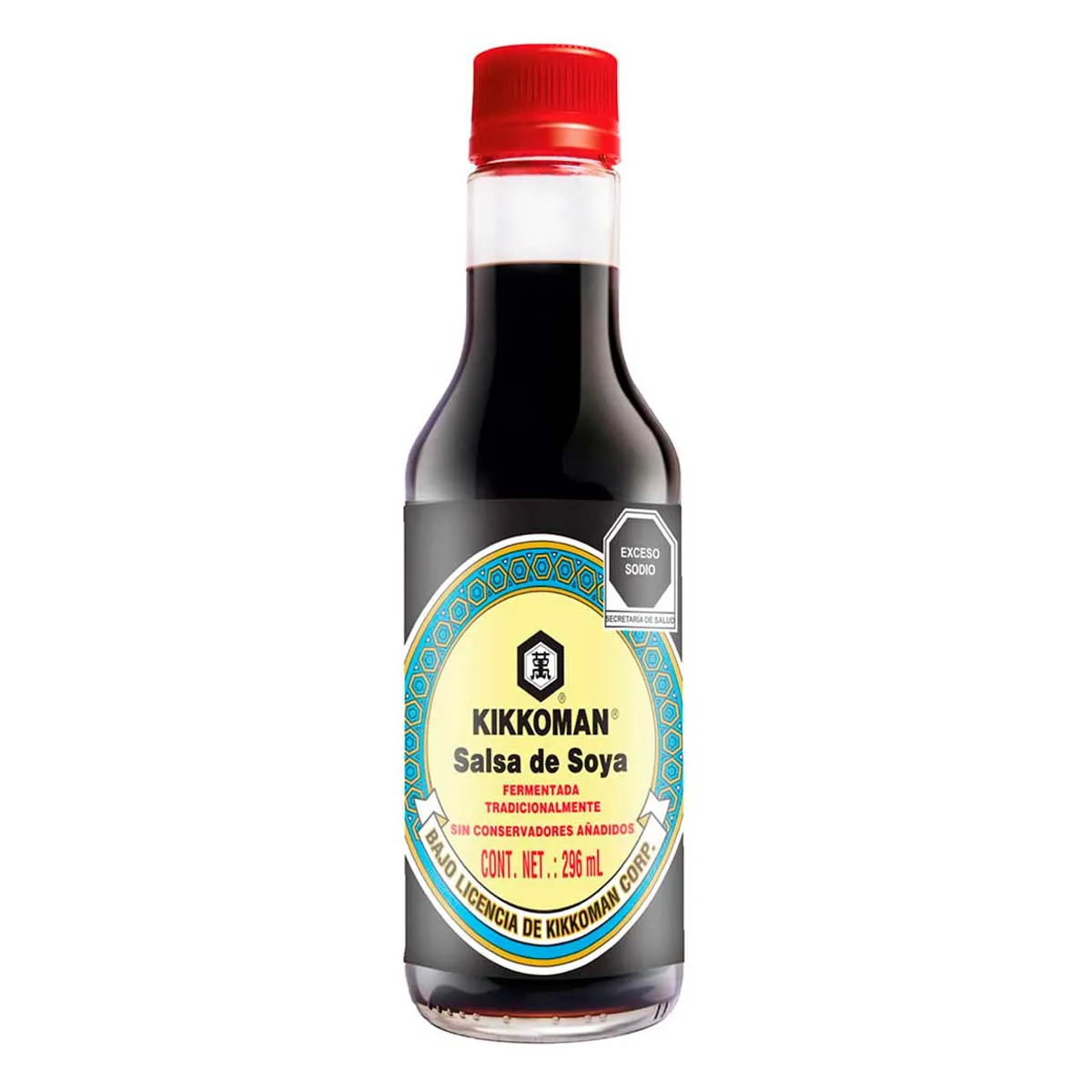 SALSA DE SOYA KIKKOMAN 12/296 ML