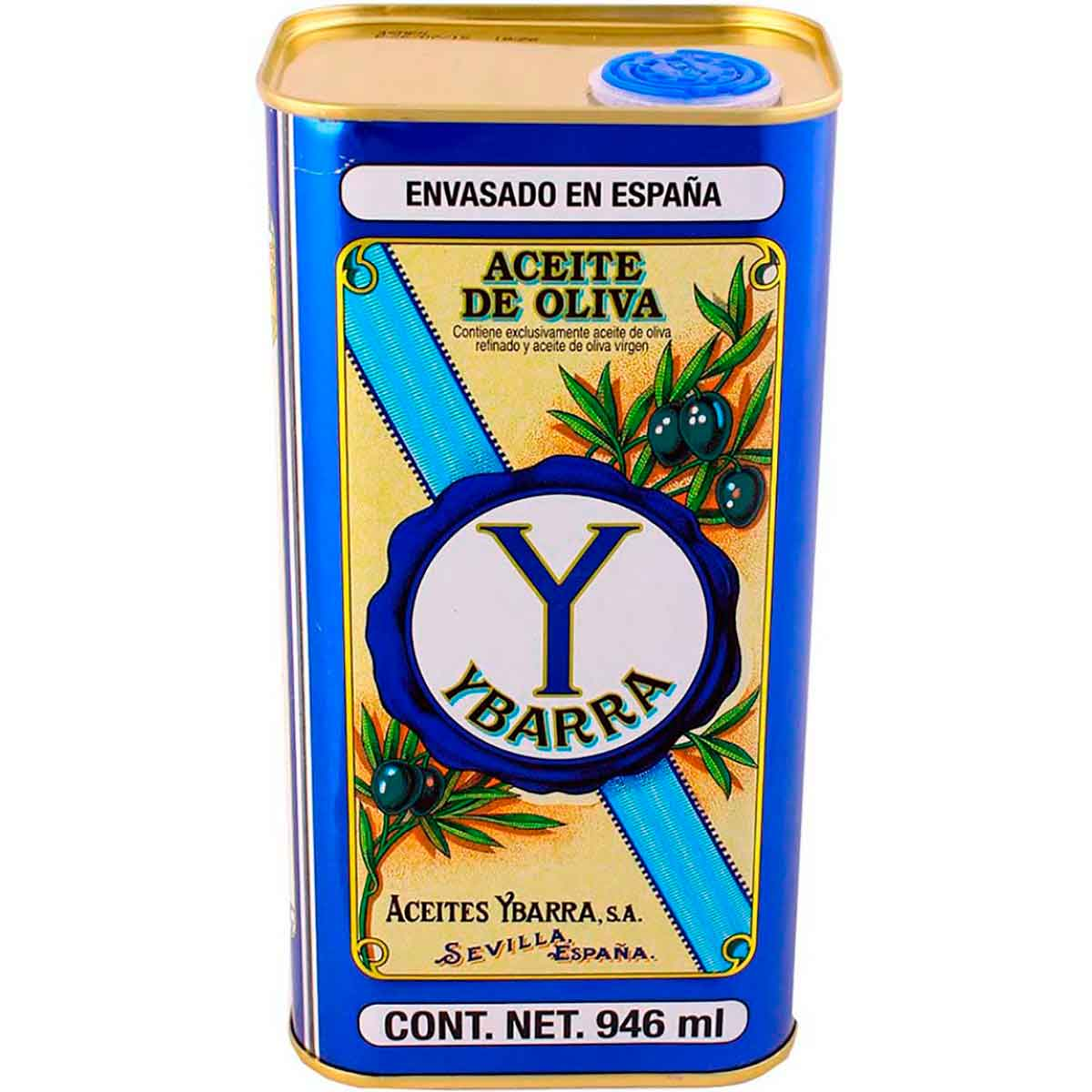 ACEITE OLIVA YBARRA LATA 15/946 ML