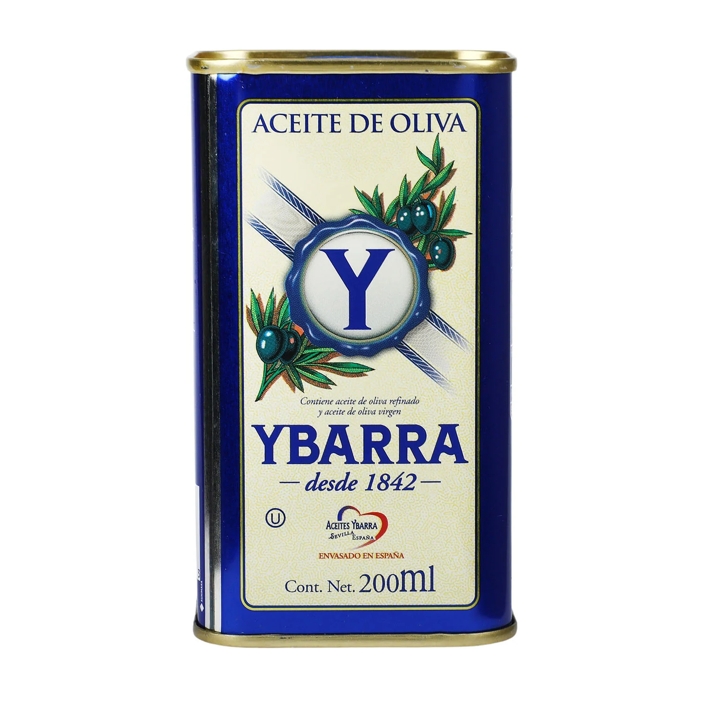 ACEITE OLIVA YBARRA LATA 20/200 ML