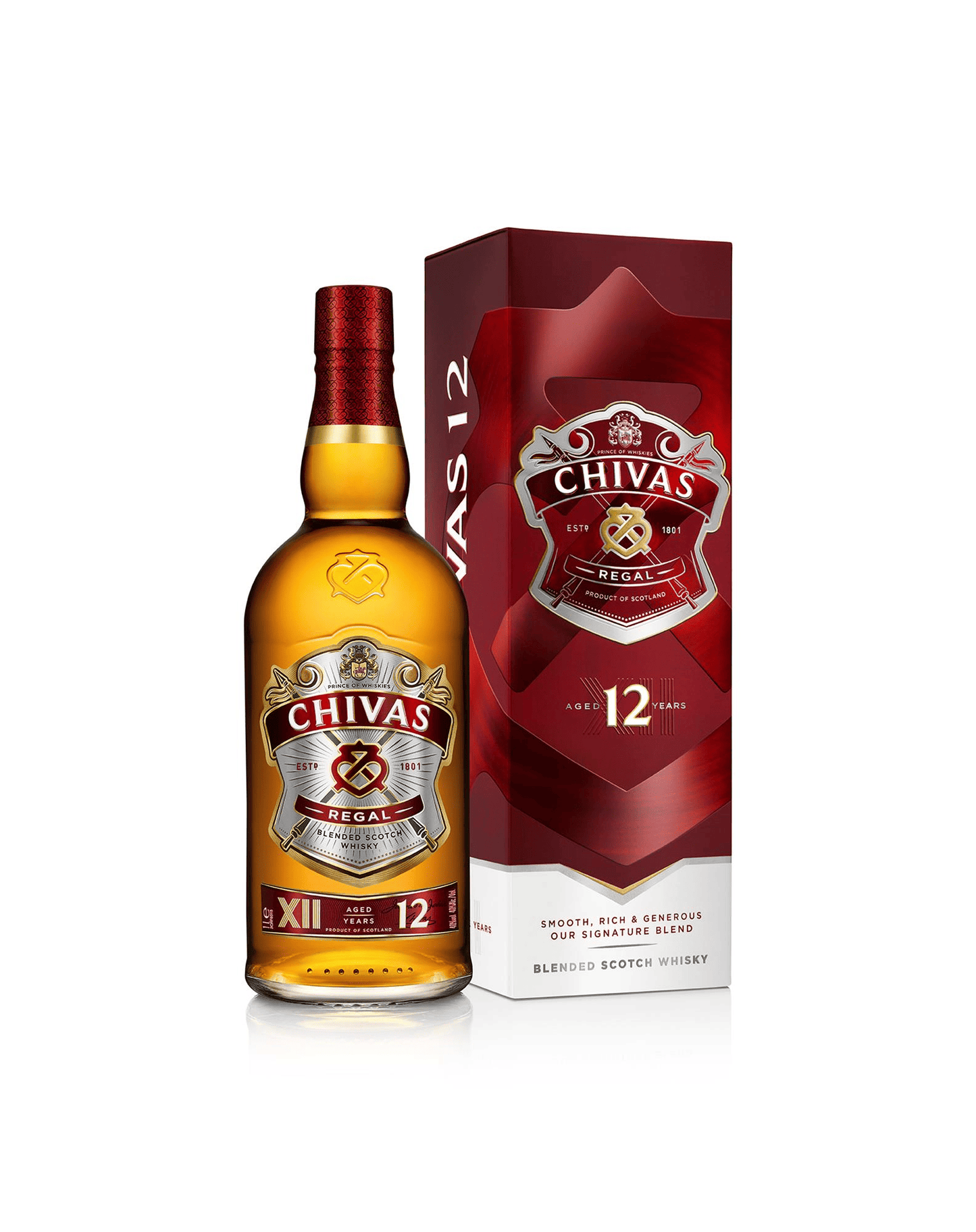 WHISKY CHIVAS REGAL 12 ANOS 12/1 L