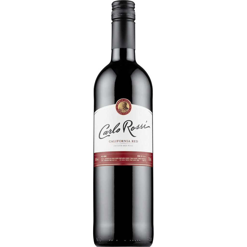 VINO TINTO CARLO ROSSI 12/750ML