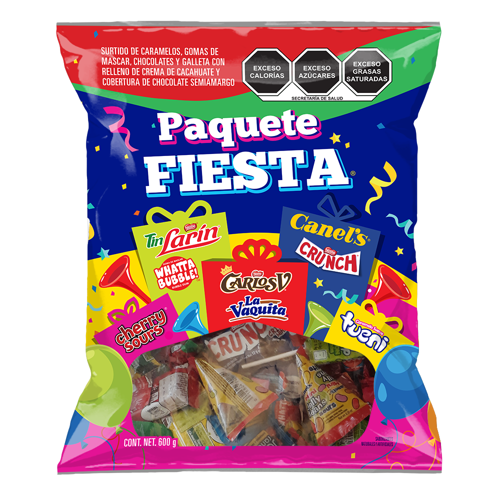 CANELS PAQ FIESTA NESTLE PROMO 8/600 GR