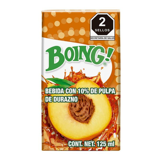 BOING DURAZNO TETRA BRIK 24/125ML