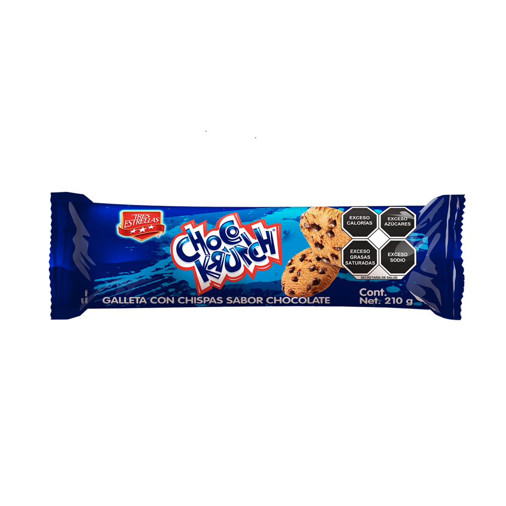 Galletas Chocokrunch 210 G Tres Estrellas