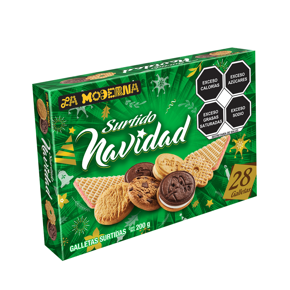 Galletas La Moderna Surtido 200 G