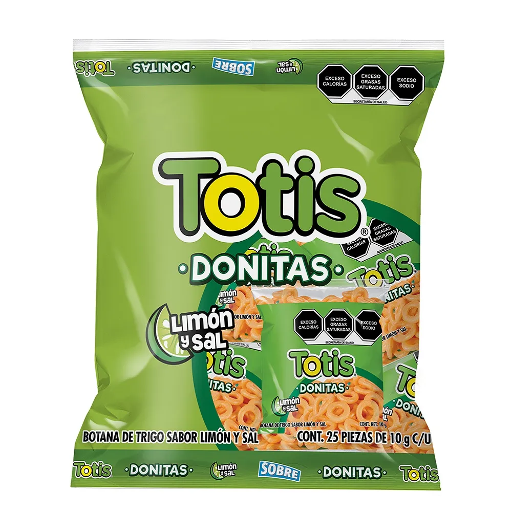 TOTIS DONA SAL Y LIMON 10/25PZ