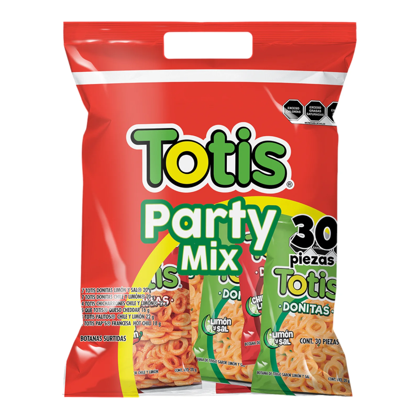 TOTIS MEGA PARTY MIX 10/30 PZAS