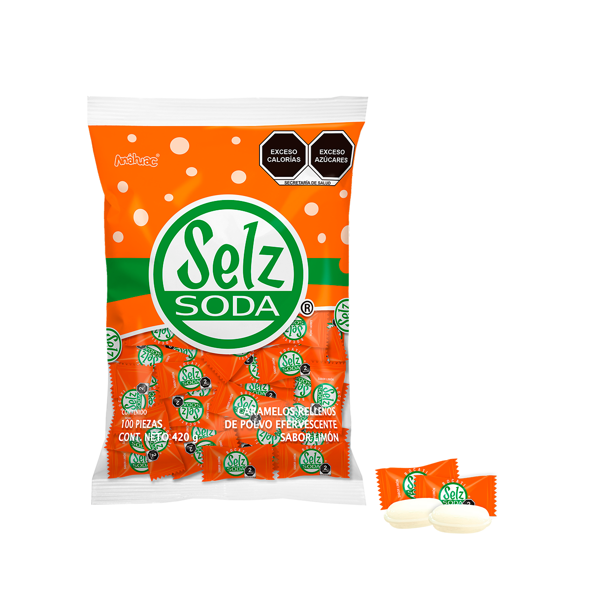 ANAHUAC SELZ SODA 20/100/4.2 GRS