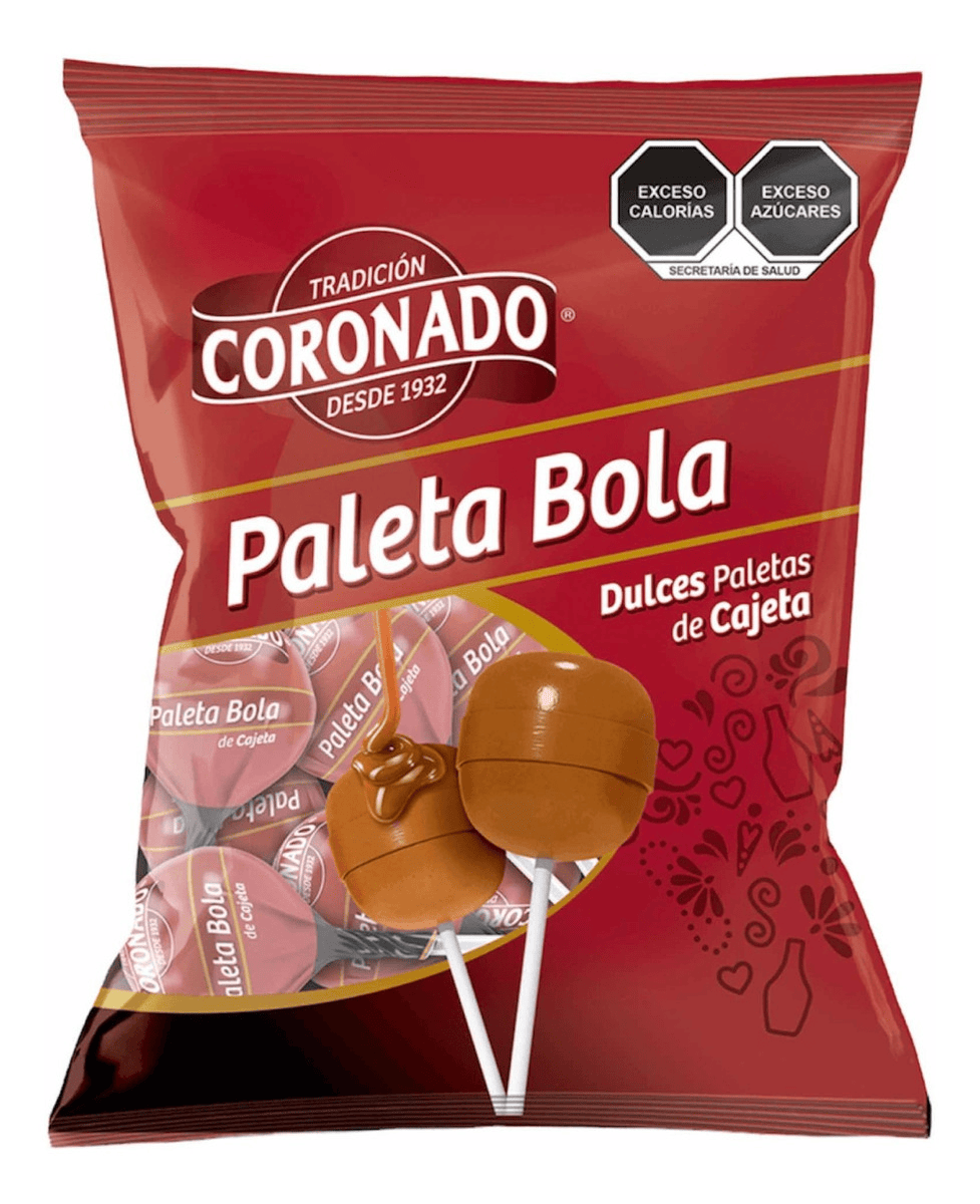 CORONADO PAL BOLA CAJETA 20/40 PZAS