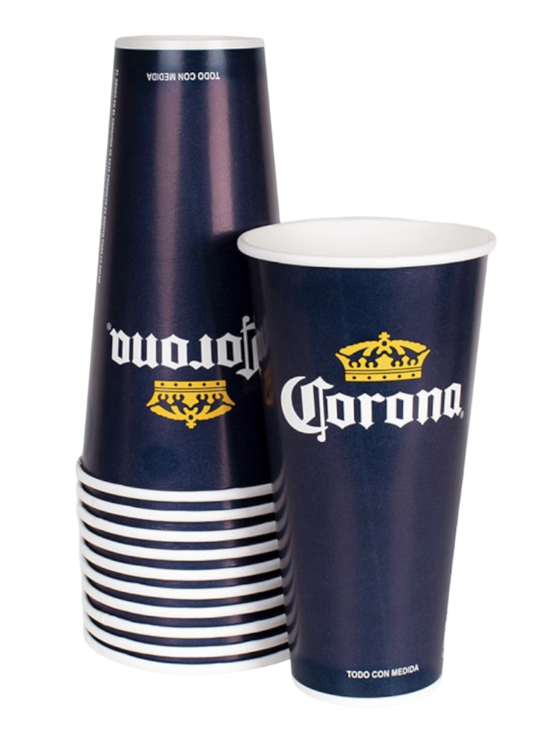VASO CHELERO 44OZ AMARILLO 20/25PZ