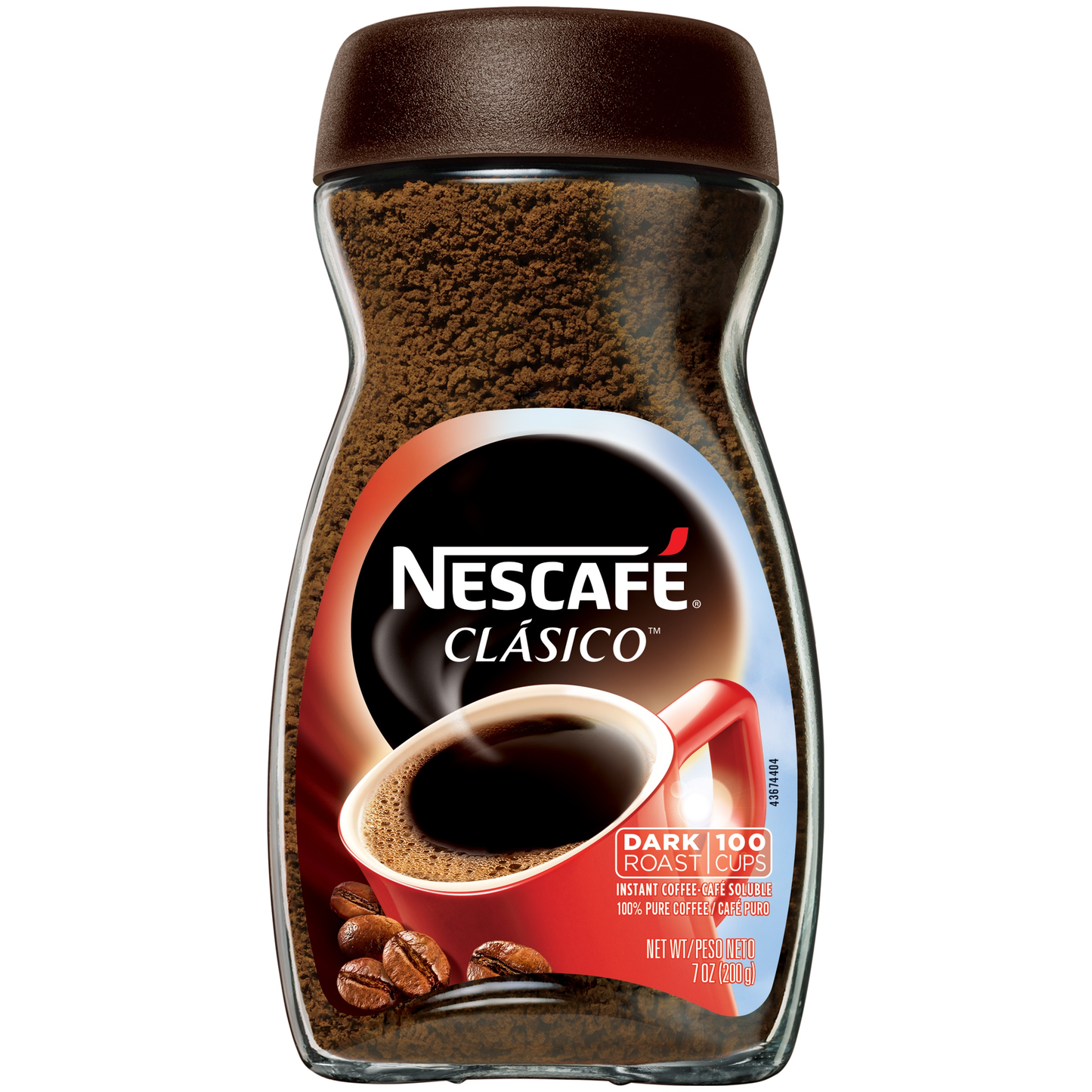1NESCAFE CLASICO 200GR/TAZA