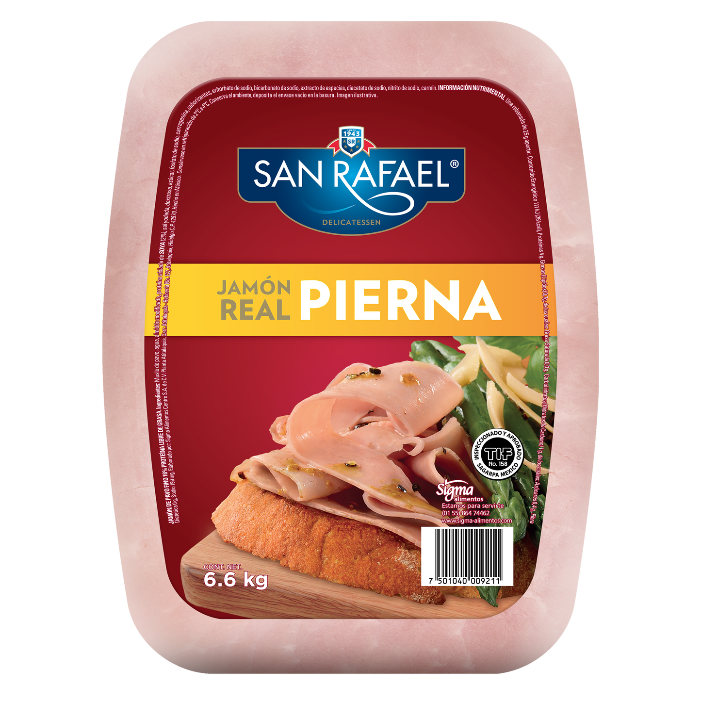 JAMON DE PIERNA REAL SRF