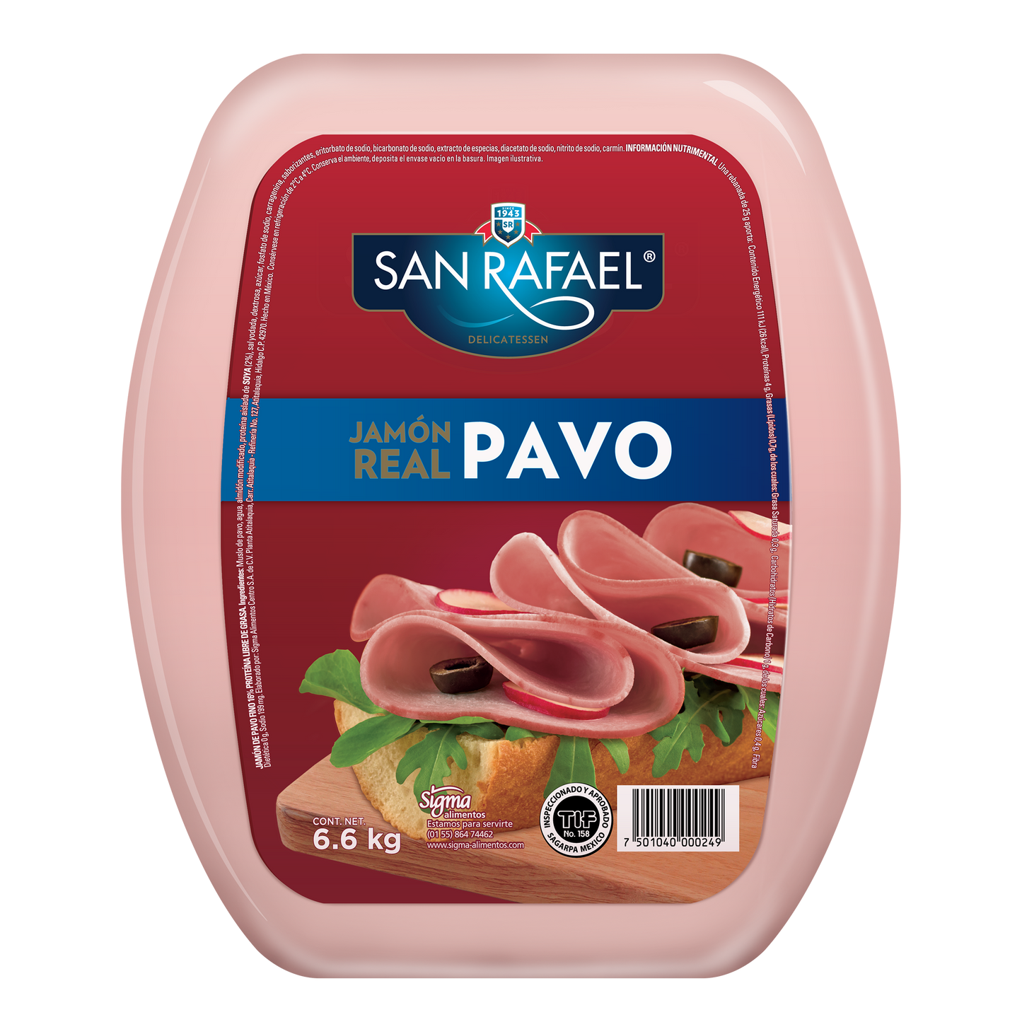 JAMON REAL DE PAVO SAN RAFAEL