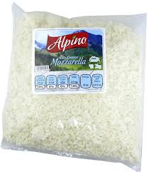 QUESO MOZZARELLA CUB.ALPINO 2KG