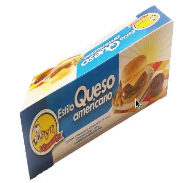 QUESO AMARILLO REBANADO DYN