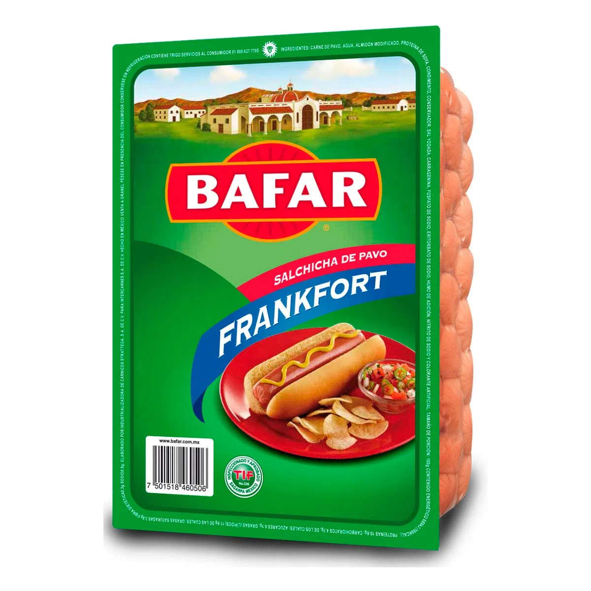 SALCHICHA FRANKFURT BAFAR 2.2 KG
