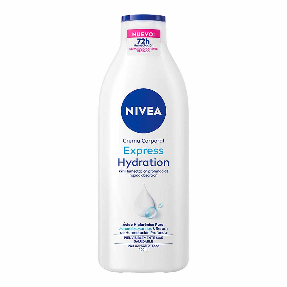 NIVEA BODY MILK 12/400 ML LOC. HIDR. NOR