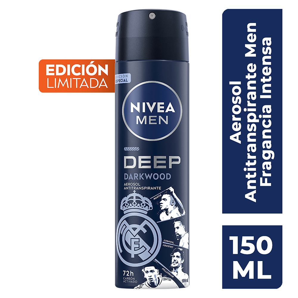 NIVEA DEO 12/150ML HM AERO DARKWOOD