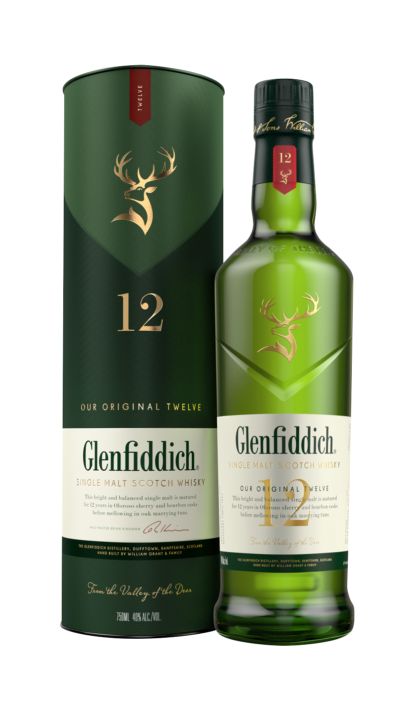 WHISKY GLEN FIDICH 12 ANOS 12/750 ML