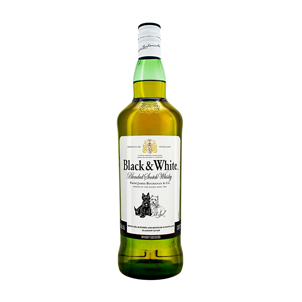 WHISKY BLACK AND WHITE 12/1