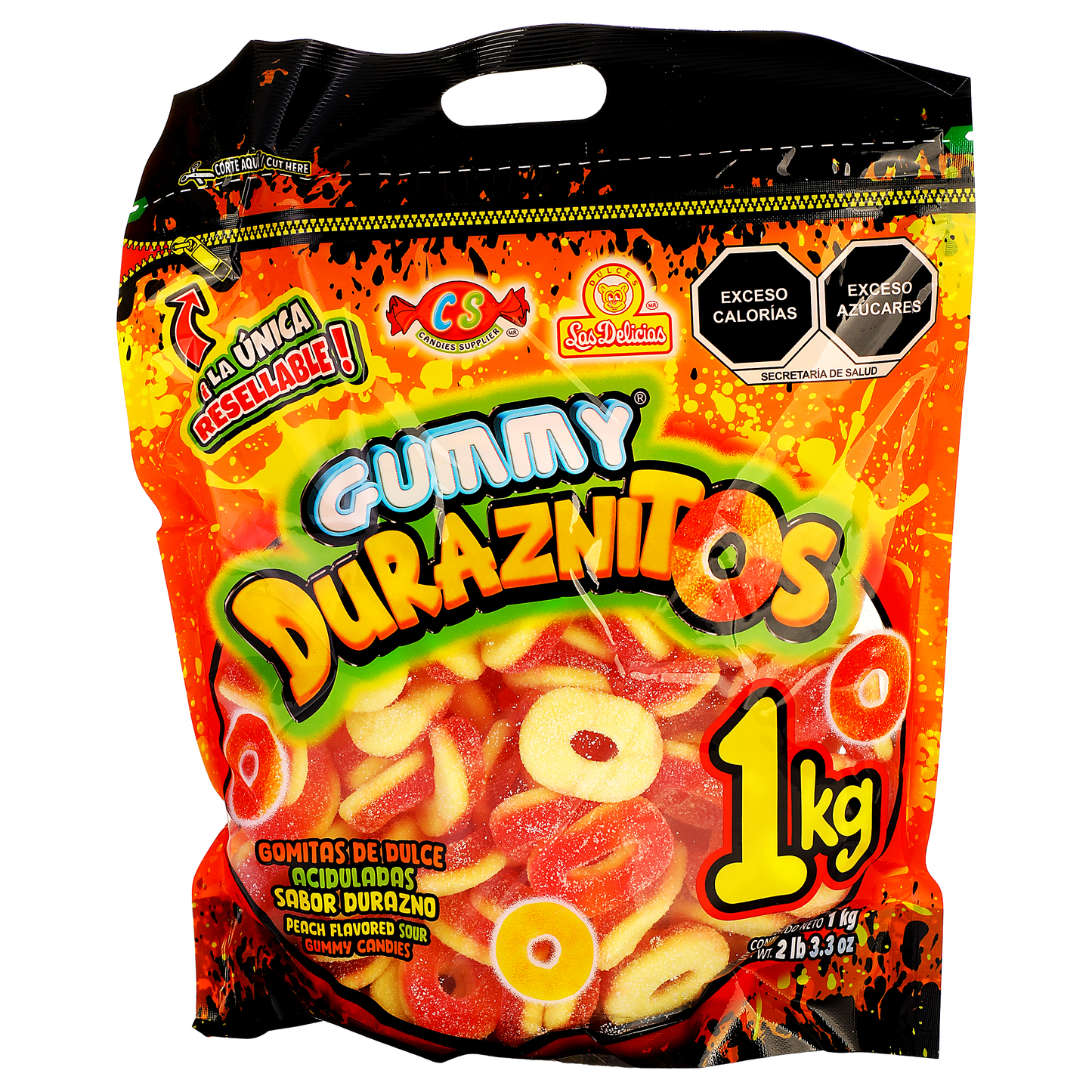 LAS DELIC GUMMY DURAZNITOS 10/1 KG