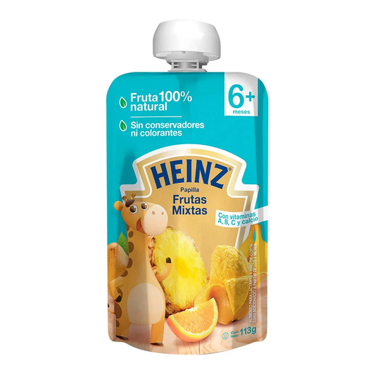 HEINZ PAPILLA 24/1/113 GR FRUTAS MIXTAS