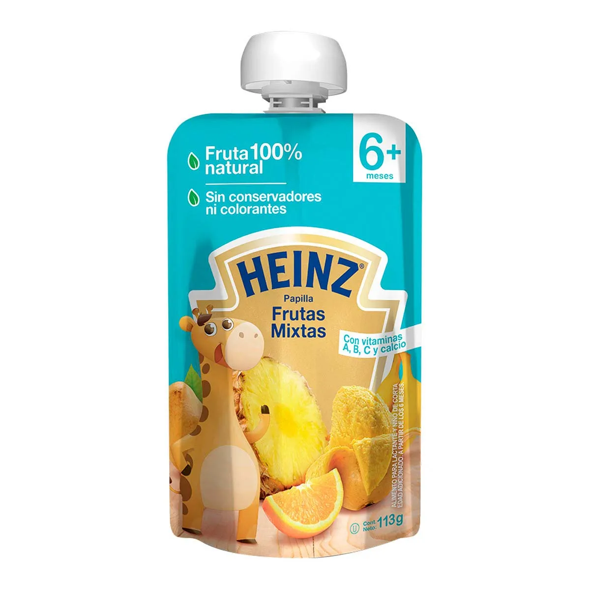 HEINZ PAPILLA 24/1/113 GR FRUTAS MIXTAS