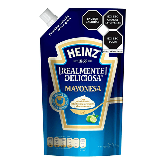 MAYONESA HEINZ 24/340 GR. DOYPACk