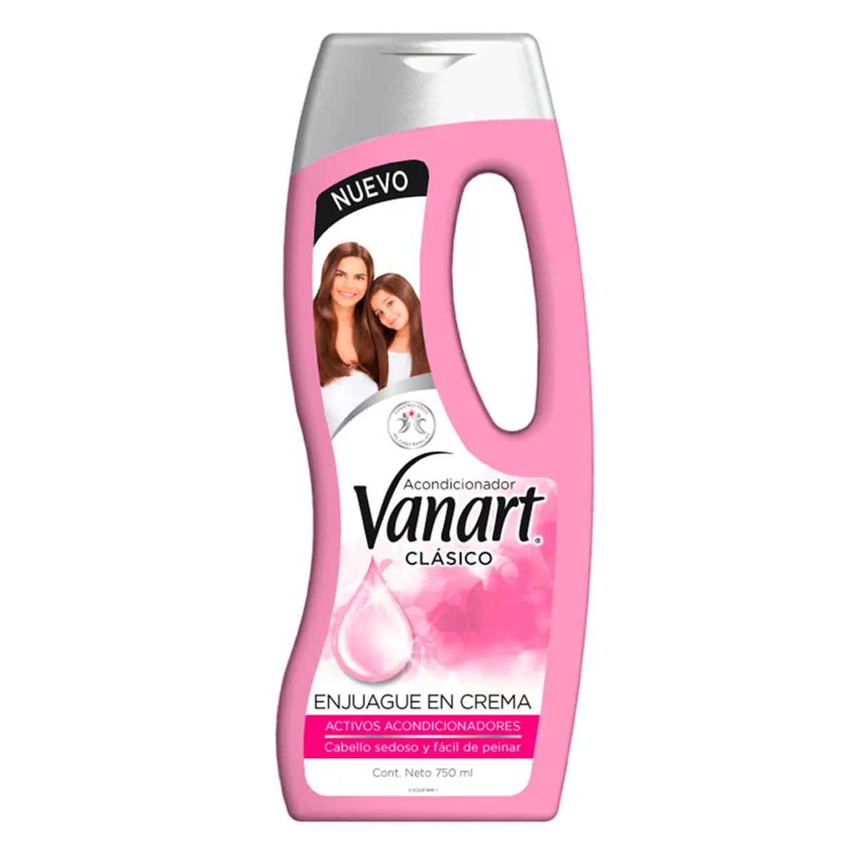 VANART CLAS.ENJUAGUE 12/750 ML ROSA