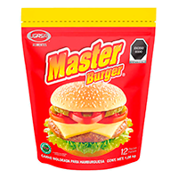 HAMBURGUESA MASTER BURGER RES 1.08KG