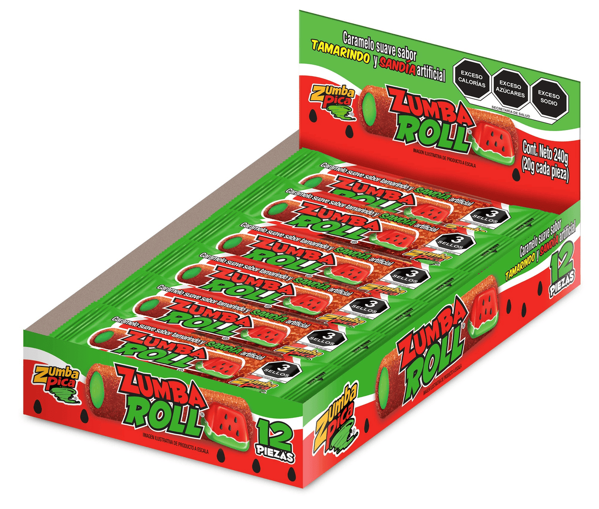 ZUMBA ROLL SANDIA 35/12/240 GRS