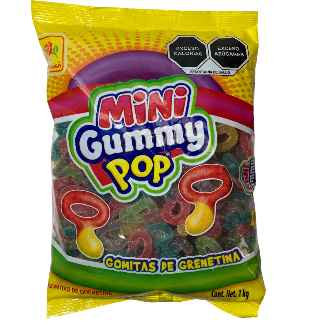 LA ROSA GUMMY MINI POP 8/1KG
