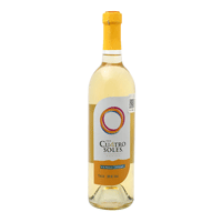 VINO 4 SOLES BCO AFRUTAD 12/750 ML