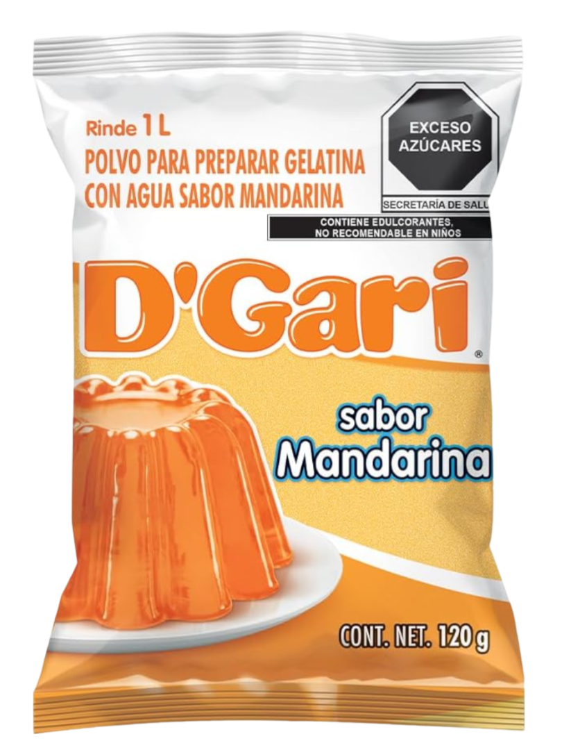 GELATINA DGARI 50/120 MANDARINA