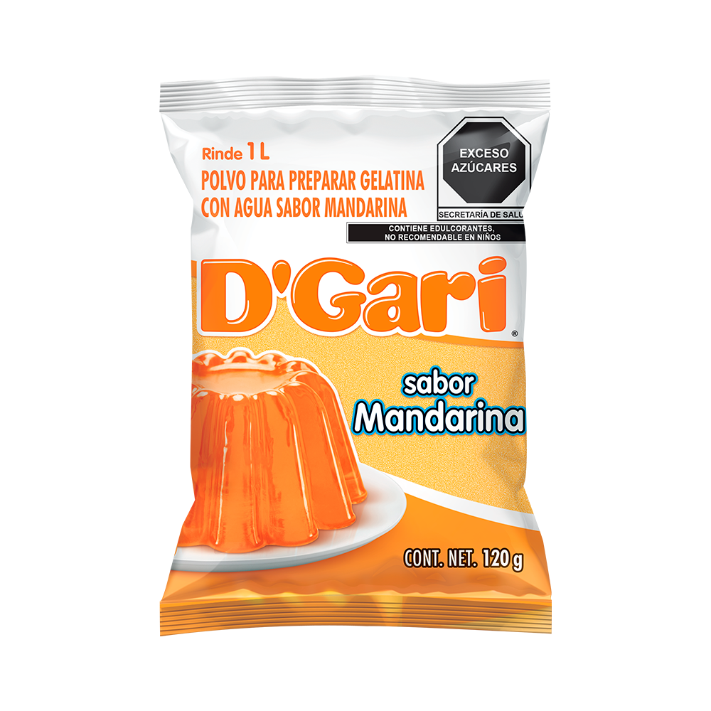 GELATINA DGARI 50/120 MANDARINA
