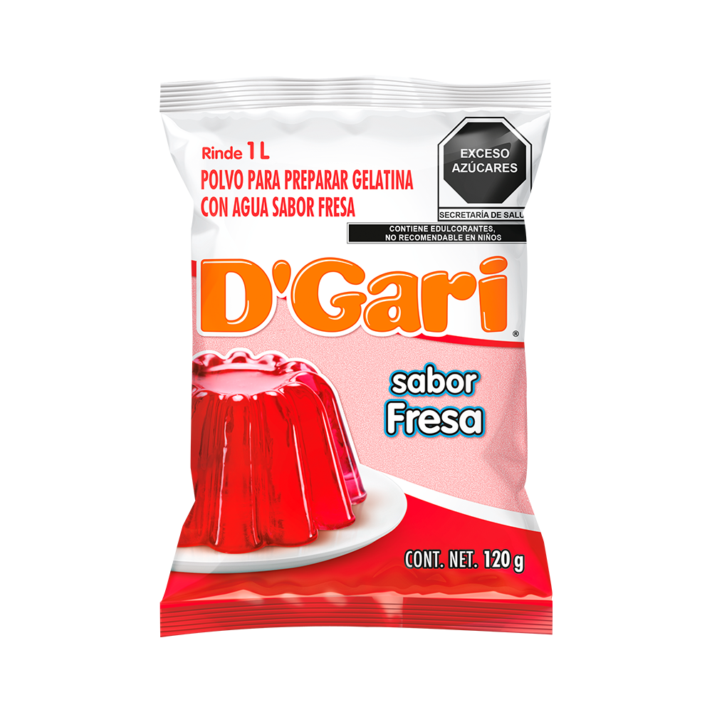 GELATINA DGARI 50/120 FRESA AGUA