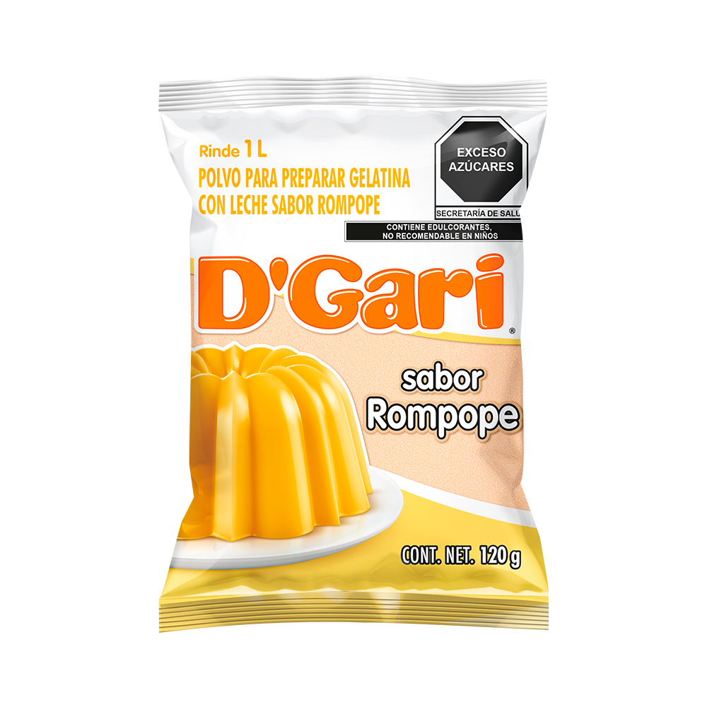 GELATINA DGARI 50/120 ROMPOPE