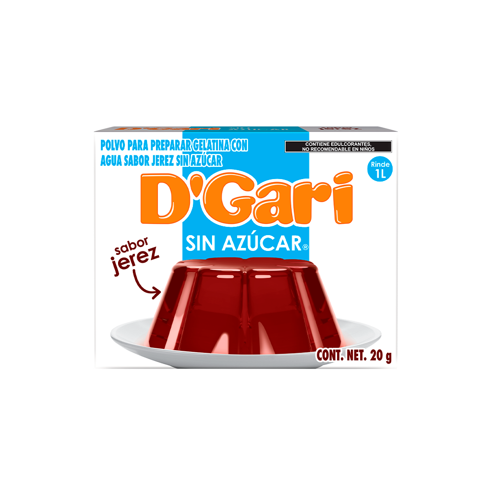 GELATINA DGARI S/AZU 24/20 JEREZ