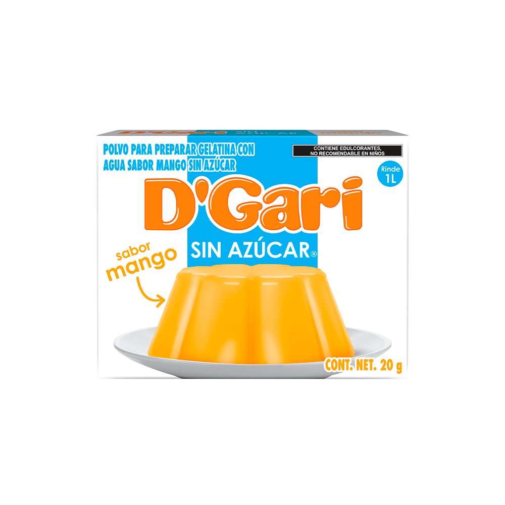 GELATINA DGARI S/AZU 24/20 MANGO