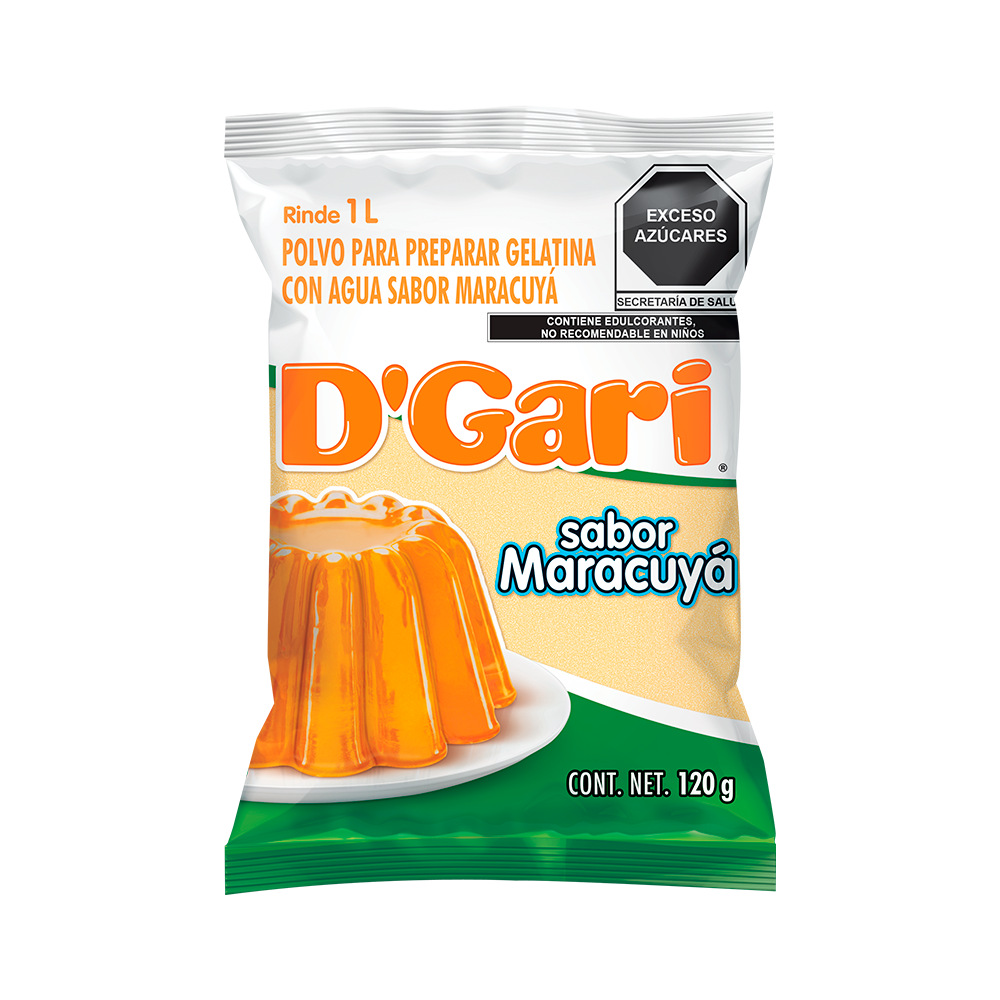 GELATINA DGARI 50/120 MARACUYA