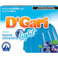 GELATINA DGARI S/AZU 24/20 MORAS SILV.