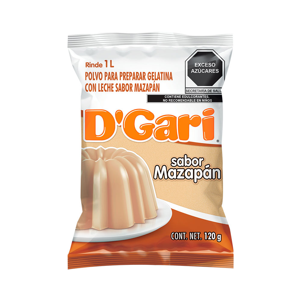 GELATINA DGARI 50/120GR MAZAPAN