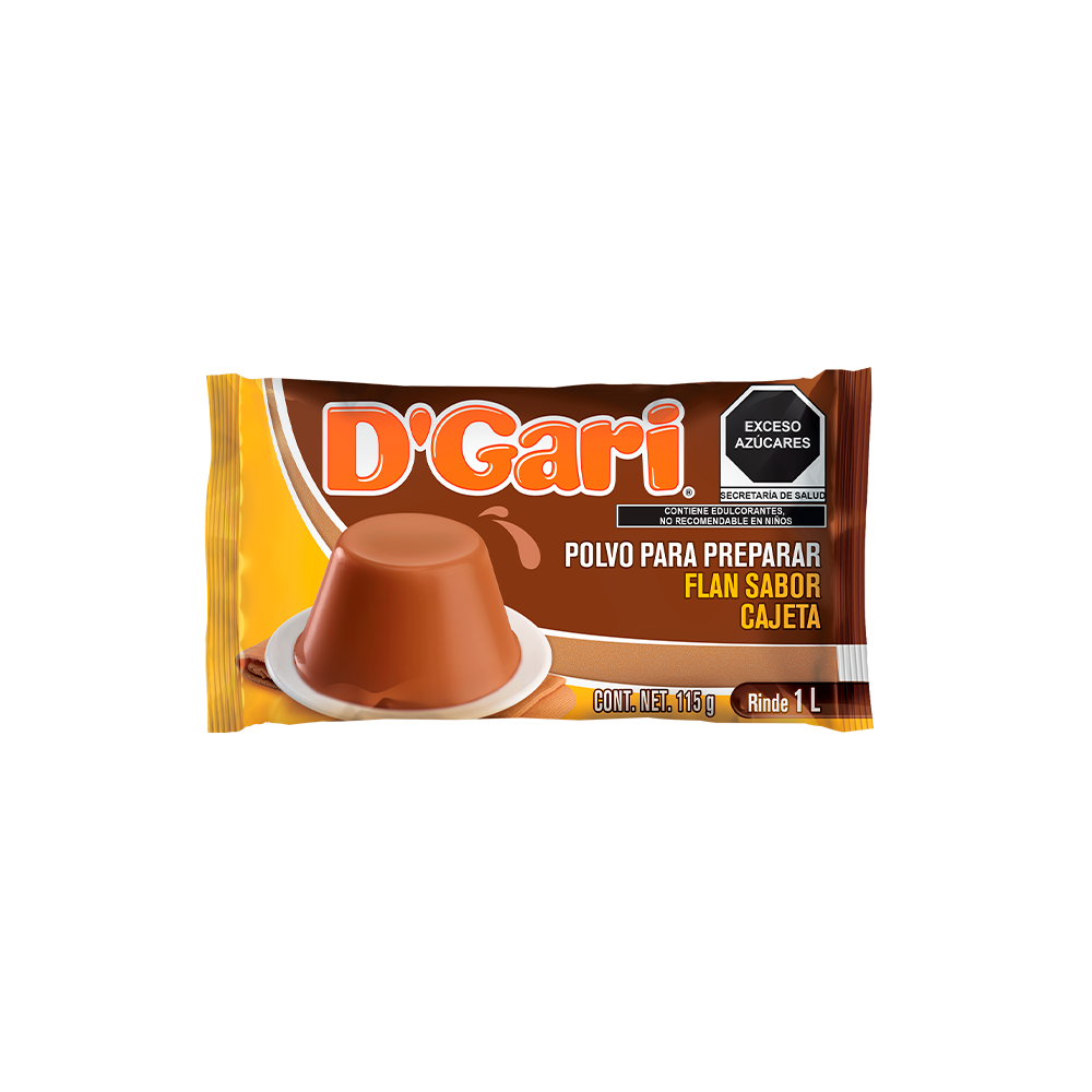 FLAN DGARI CAJETA 24/115 GR
