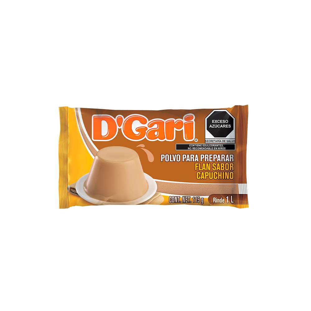 FLAN DGARI CAPUCHINO 24/115 GR