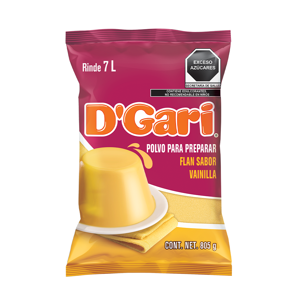 FLAN DGARI VAINILLA 10/805 GR