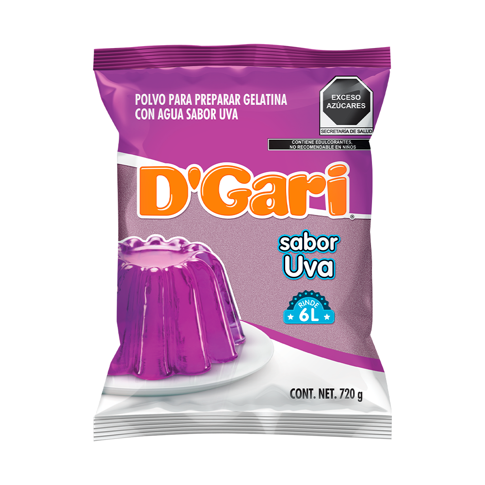 GELATINA DGARI 10/720 UVA