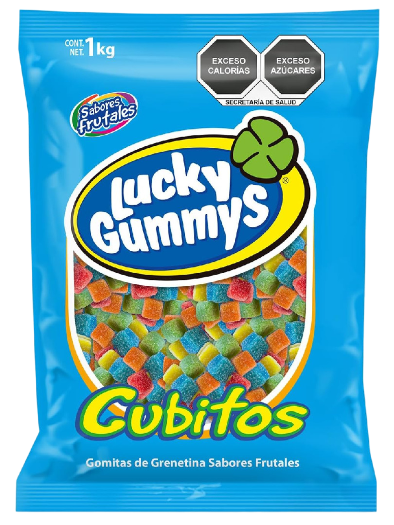 LUCKY GUMMYS CUBITOS 8/1/1 KG