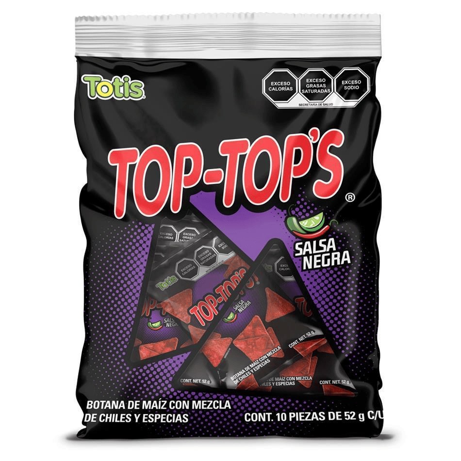TOTIS TOP TOPS SALSA NEGRA 8/10/PZ